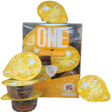 مضمضة نظافة المتقدمة والعناية باللثة - مذاق الخوخ ( 15 مل  +  20  كبسولة )